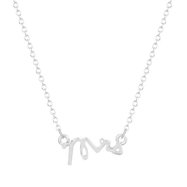 Mrs Pendant Necklace